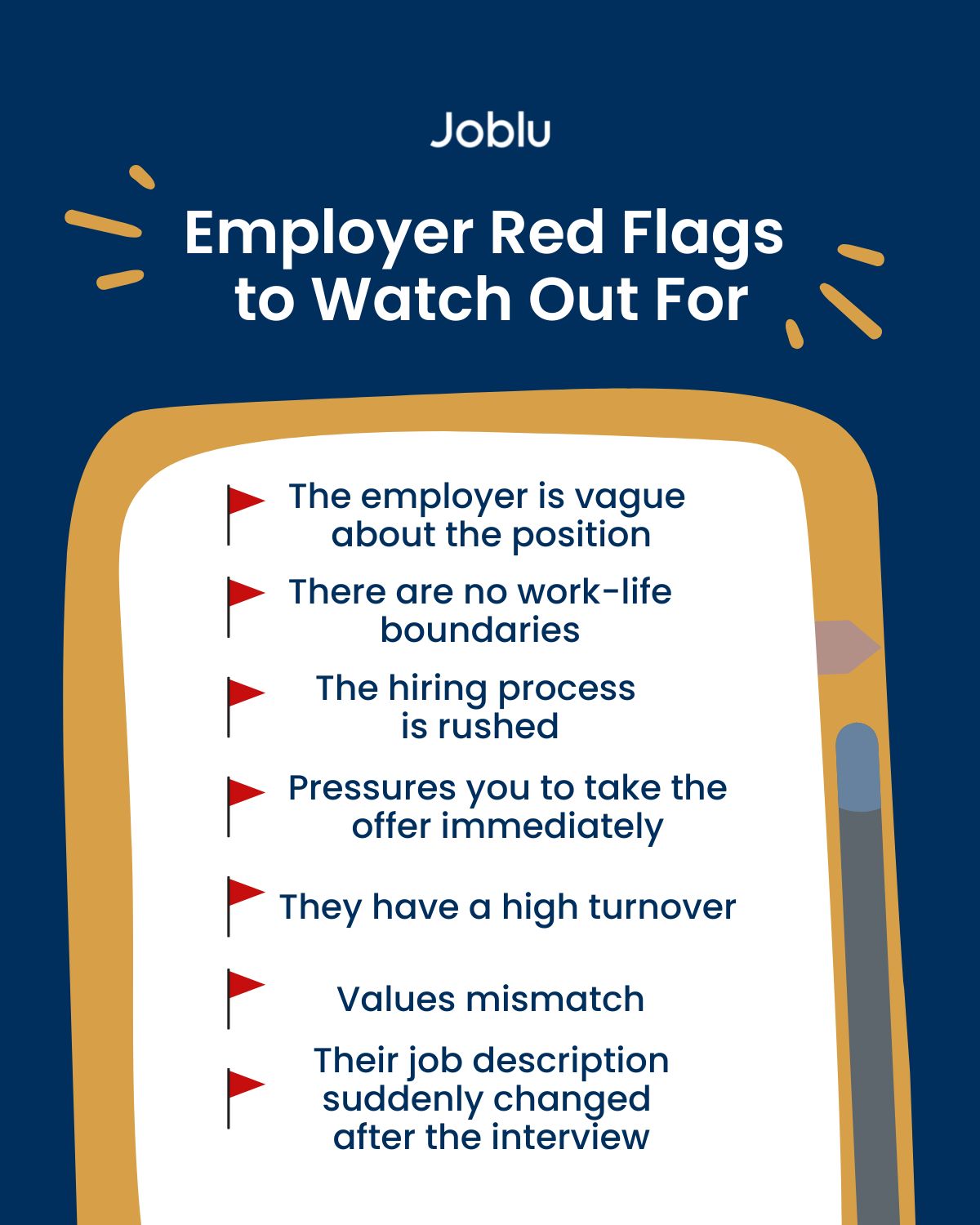 employer red flags