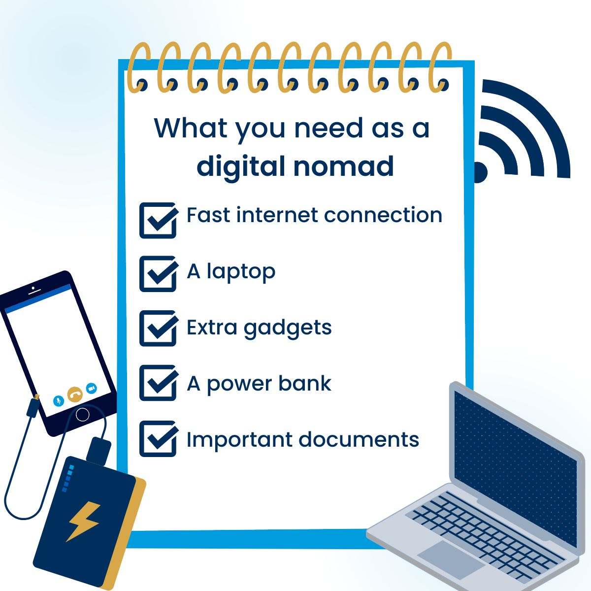 requirements of being a digital nomad