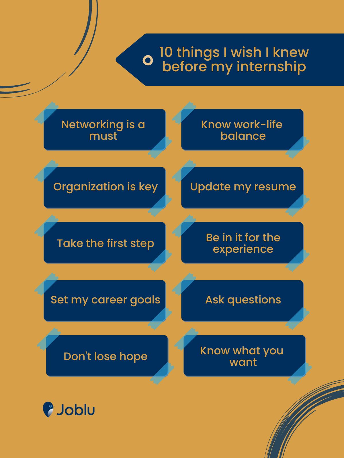 tips about internships