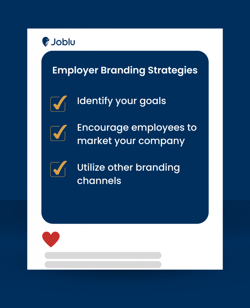 employer branding strategies checklist