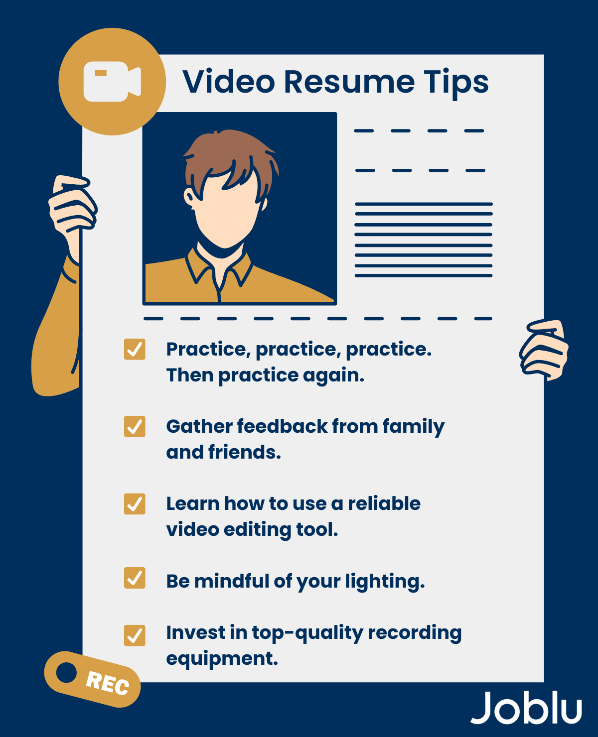 How to Make a Winning Video Resume Tips & Scripts