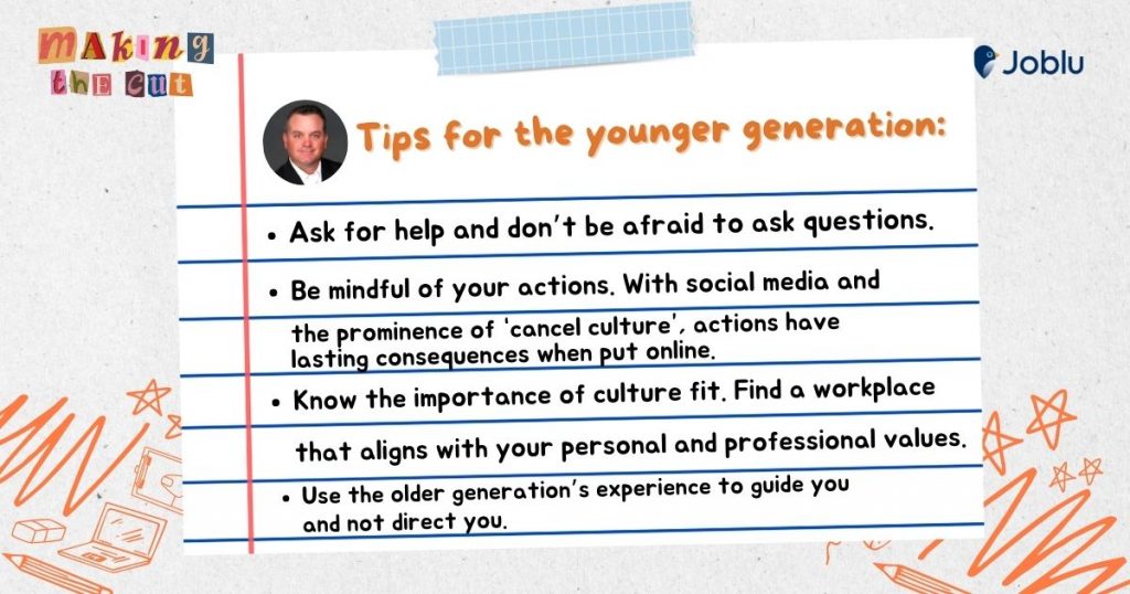 career tips for young generation by andy sarakinis